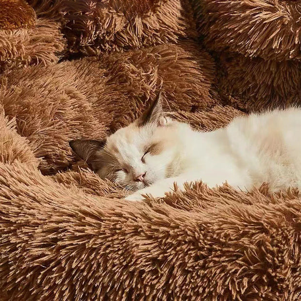 SnuggleNest™ Eco Plush Pet Bed