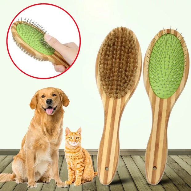 BambooGroom™ Dual-Sided Eco Brush