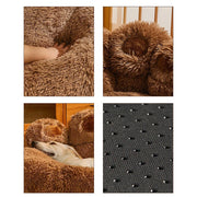 SnuggleNest™ Eco Plush Pet Bed