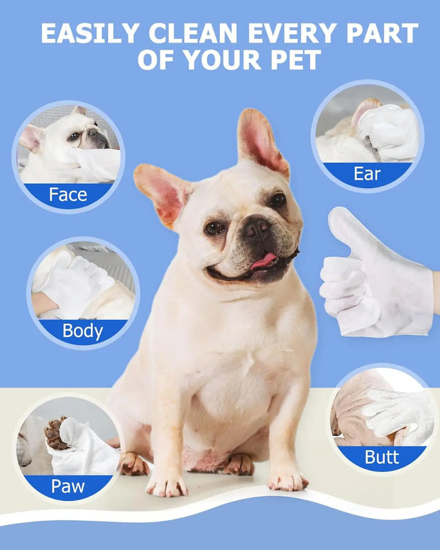 EcoPaws™ Biodegradable Pet Cleaning Wipes