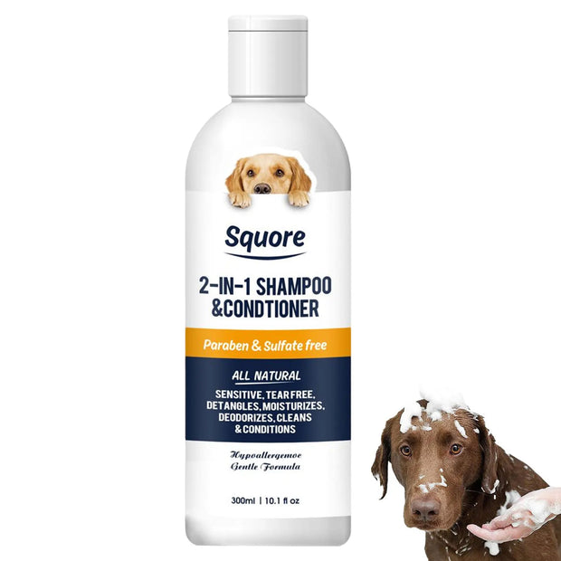 PurePaws™ Eco Pet Shampoo & Conditioner (300ml)