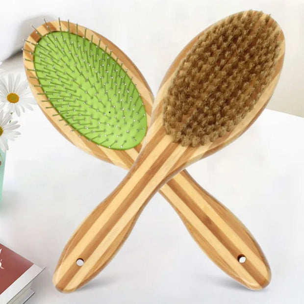 BambooGroom™ Dual-Sided Eco Brush
