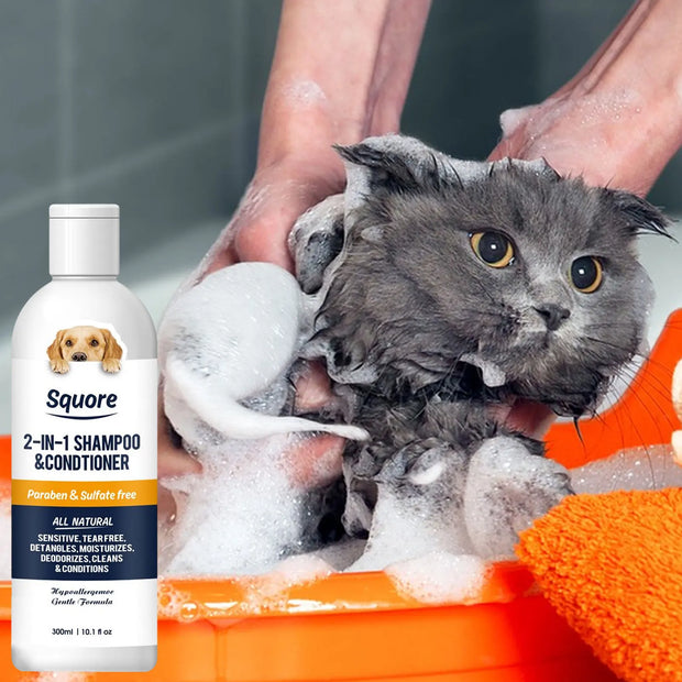 PurePaws™ Eco Pet Shampoo & Conditioner (300ml)