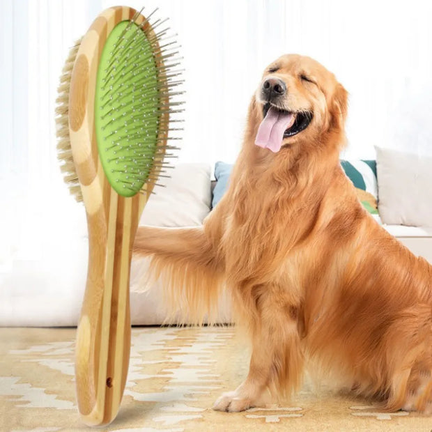 BambooGroom™ Dual-Sided Eco Brush