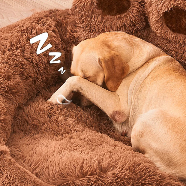 SnuggleNest™ Eco Plush Pet Bed