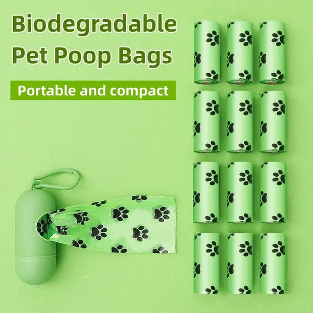 EcoPooch™ Biodegradable Waste Bags + Dispenser