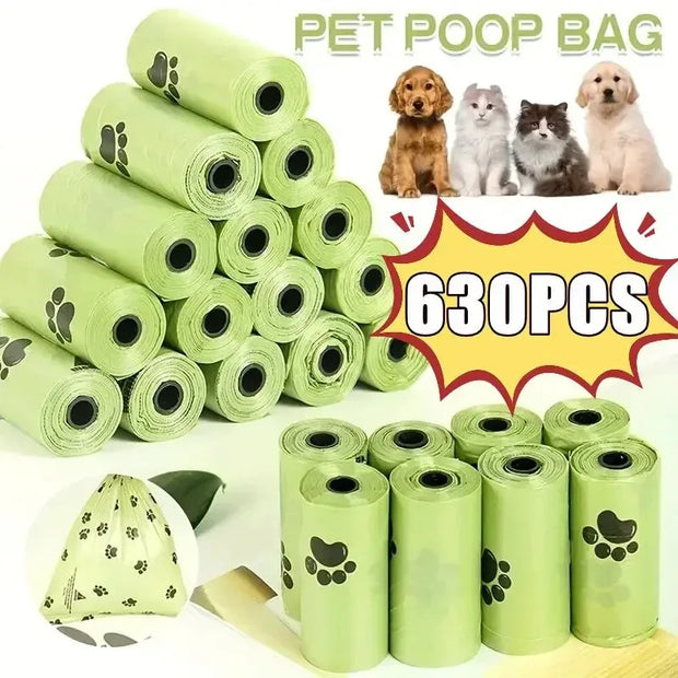 EcoPooch™ Biodegradable Waste Bags + Dispenser
